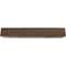 Ekena Millwork 3-Sided (U-beam) Rough Sawn Endurathane Faux Wood Ceiling Beam, Premium Aged, 10"W x 4"H  x 20'L BMRS3C0100X040X240ZD - alternate 7